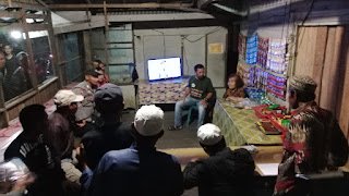 Sambangi Penjaga Warung Jablay, Ini Tujuan Pj Kades Beringindan Bhabinkamtibmas